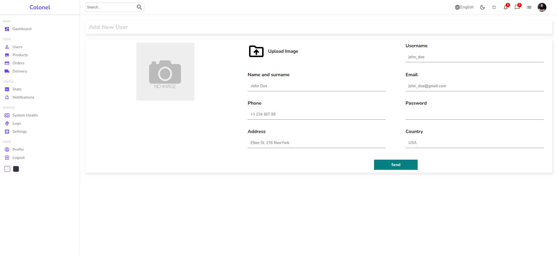 Project images